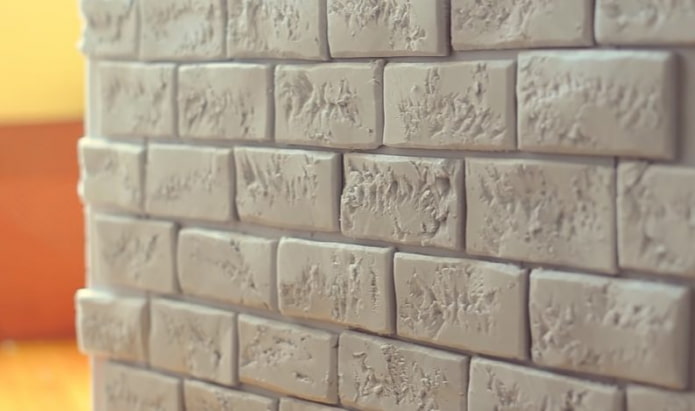 Bricks from sandwich panels