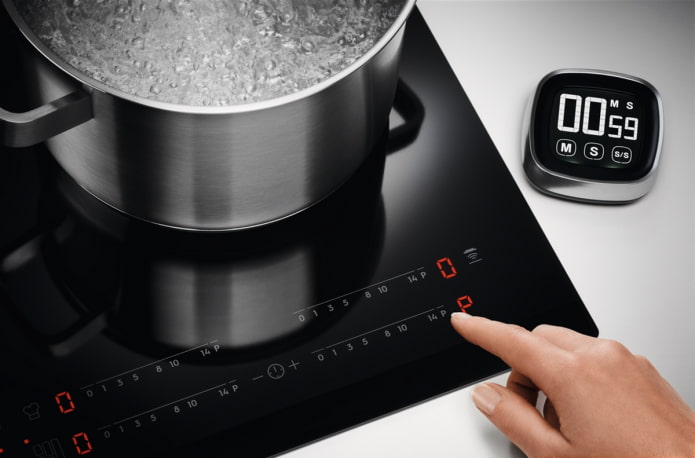 temperature on an induction stove