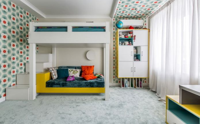 Modern children's room