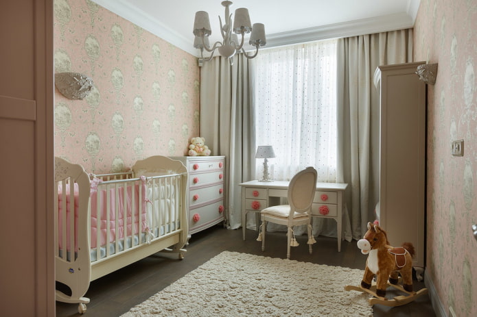 room for a newborn girl