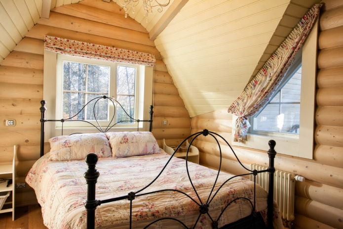 log house interior design