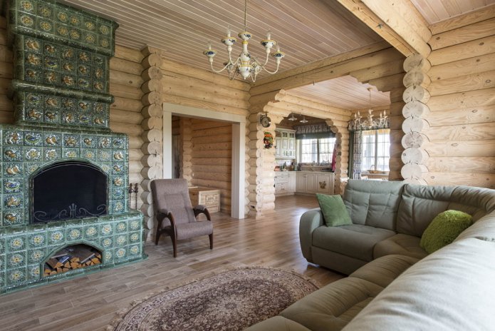 living room layout and zoning in the interior of the house
