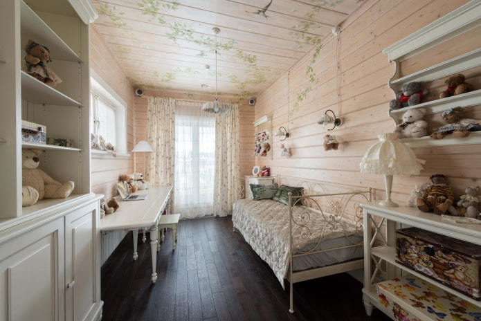log house in Provence style