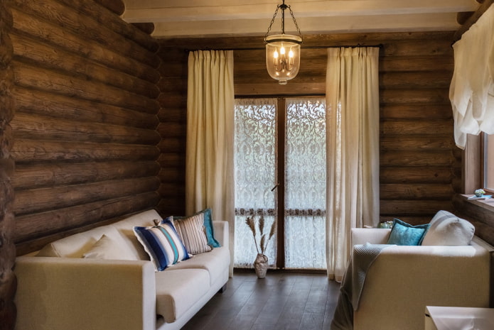 living room design in the interior of the house