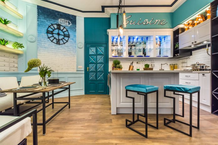 cafe style kitchen