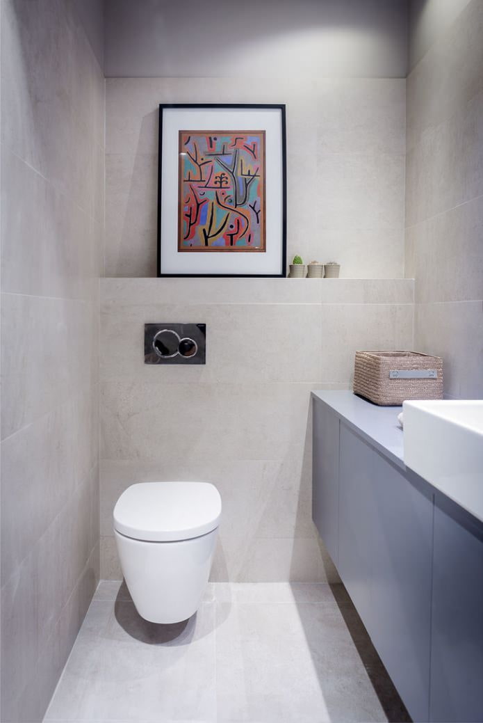 wall-hung toilet
