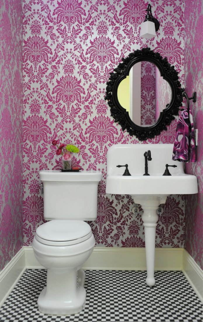 pink and silver wallpaper
