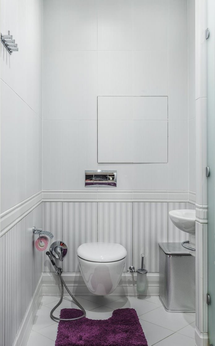 bathroom in white tones