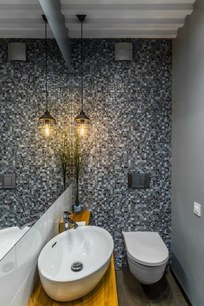 Modern style in the bathroom
