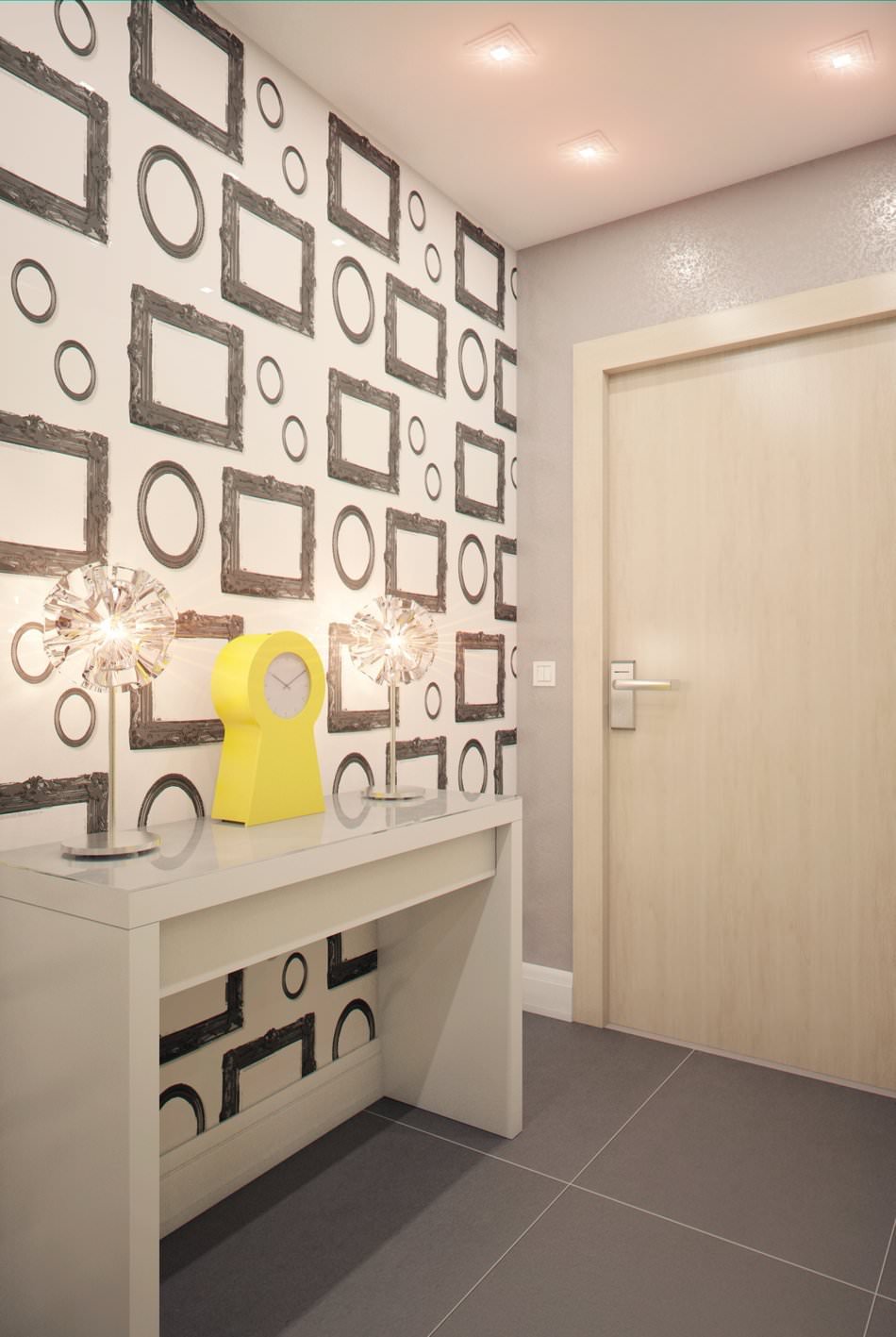 interior of a small studio apartment of 28 sq. m.