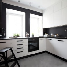 Black and white interior: design features, 60 photos-5