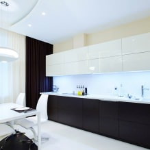 Interior in black and white tones: design features, 60 photos-1