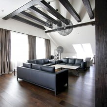 Black and white interior: design features, 60 photos-9