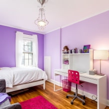 Interior in purple tones: combinations, review by rooms, 70 photos-4
