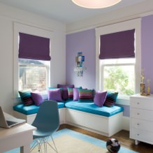 Interior in purple tones: combinations, review by rooms, 70 photos-1
