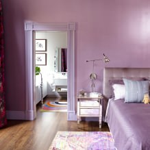 Interior in purple tones: combinations, review by rooms, 70 photos-7