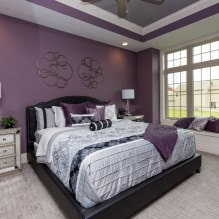 Interior in purple tones: combinations, review by rooms, 70 photos-10