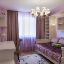 Interior in purple tones: combinations, review by rooms, 70 photos-12