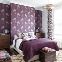 Interior in purple tones: combinations, review by rooms, 70 photos-5