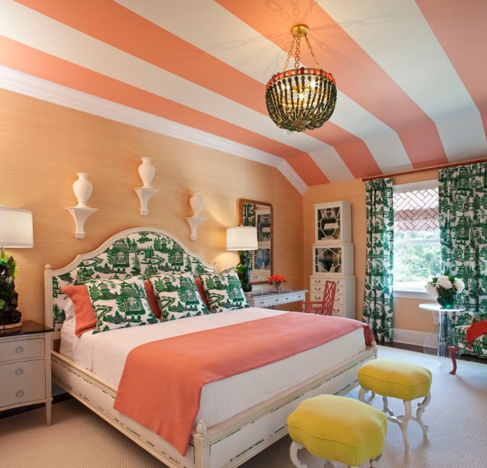 peach walls