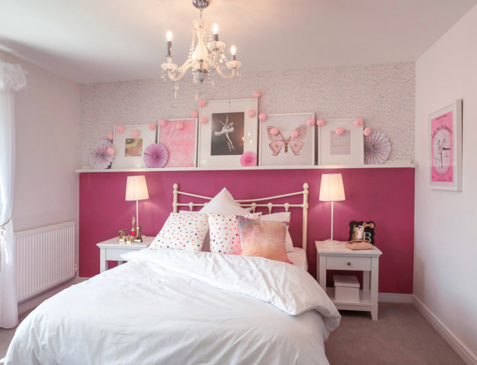 pink bedroom