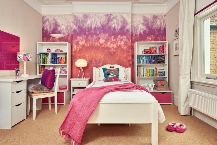 purple-pink wallpaper