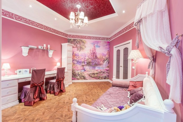 pink children's room