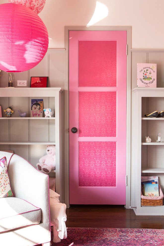 pink doors