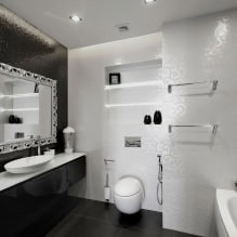 Bathroom interior in a modern style: 60 best photos and design ideas-9