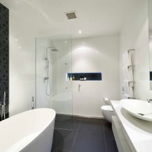 Bathroom interior in a modern style: 60 best photos and design ideas-10