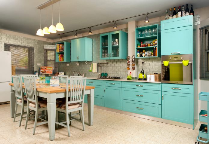 turquoise set