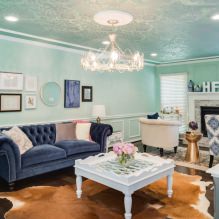 Turquoise: the best combinations in the interior -1