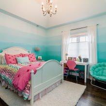 Turquoise: the best combinations in the interior -3