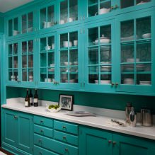 Turquoise: the best combinations in the interior -0