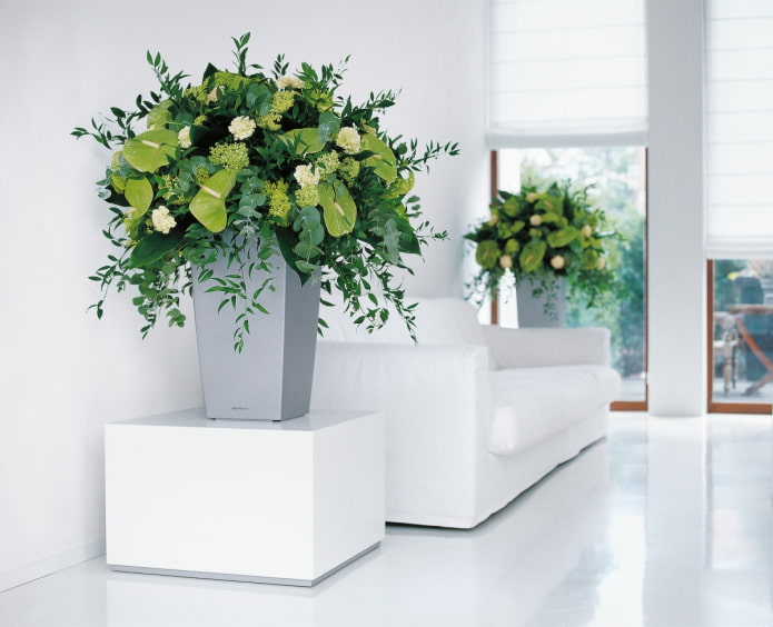 artificial bouquet in a vase