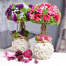Artificial flowers in the interior-4