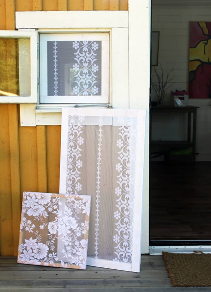 Mosquito net made of tulle