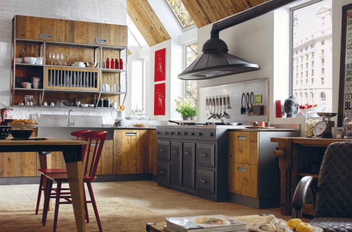 Italian style kitchen
