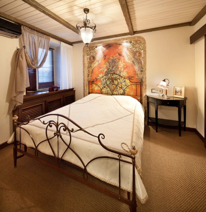 Italian bedroom interior