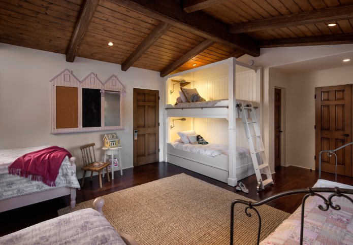 children's room design in the Italian style