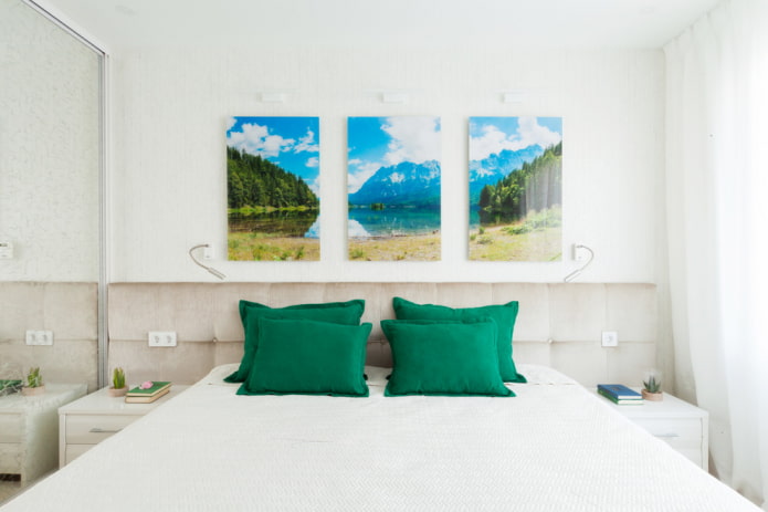 Low headboard