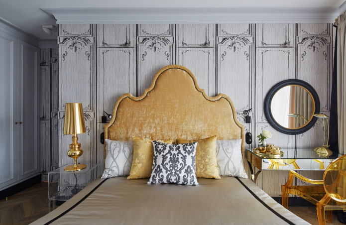 bed in neoclassicism