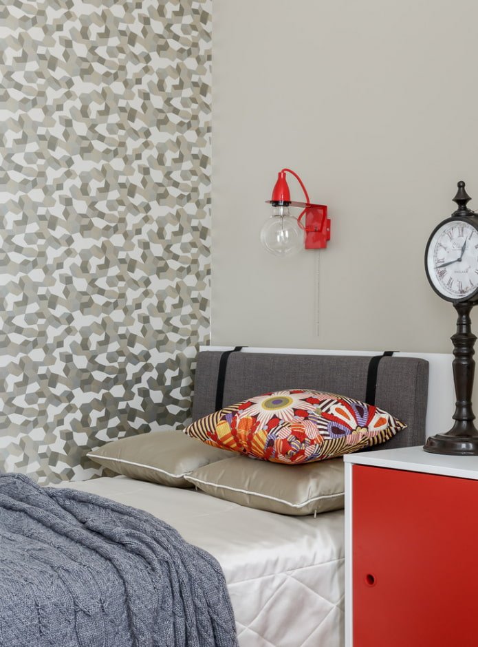 headboard in a boy's nursery