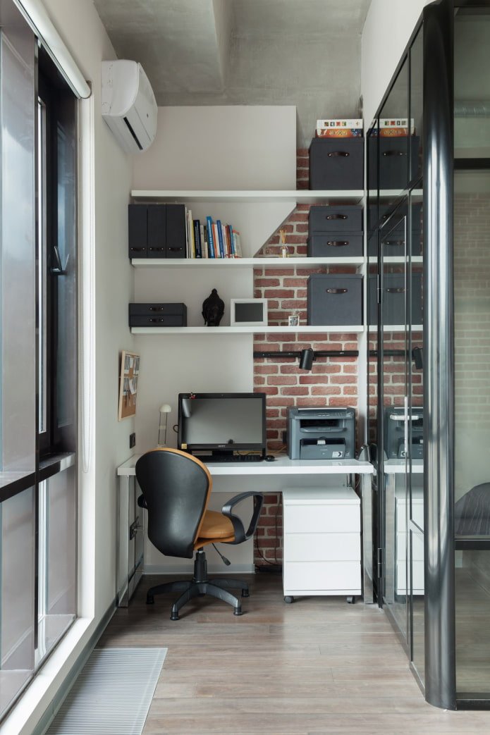 Loggia for a teenager