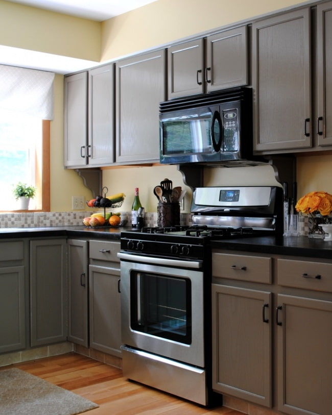 Kitchen after painting