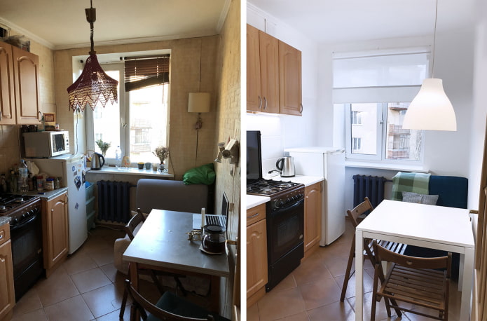 Kitchen without unnecessary items