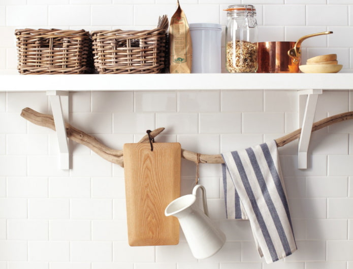 Decor on the shelf