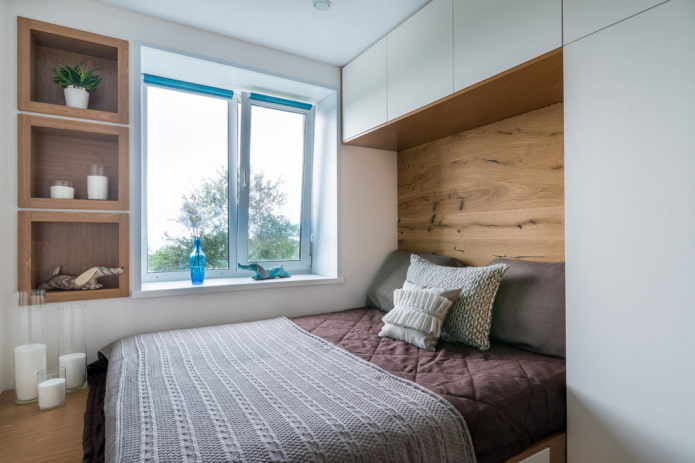 window sill as a nightstand