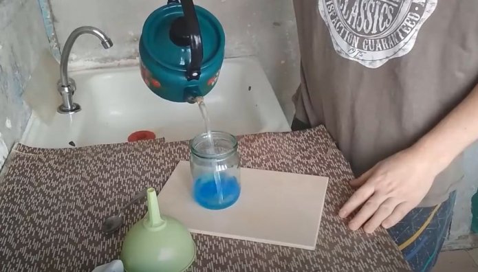 copper sulfate solution