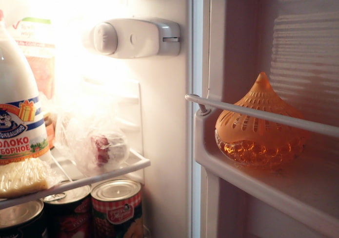 Air freshener in the refrigerator